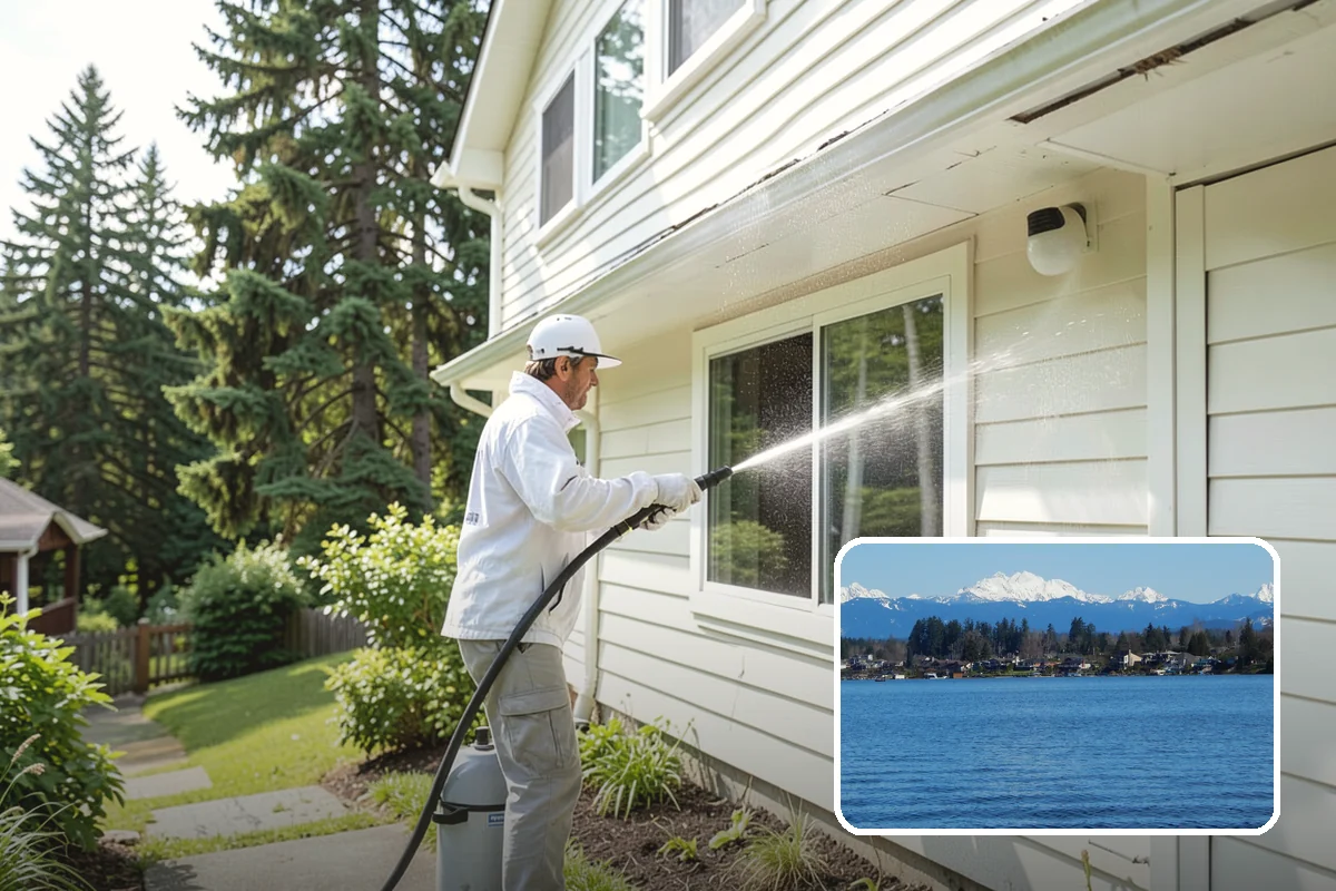 Exterior Stairs Cleaning in Lake Stevens, Snohomish County, WA - Restores traction by removing slick moss from treads