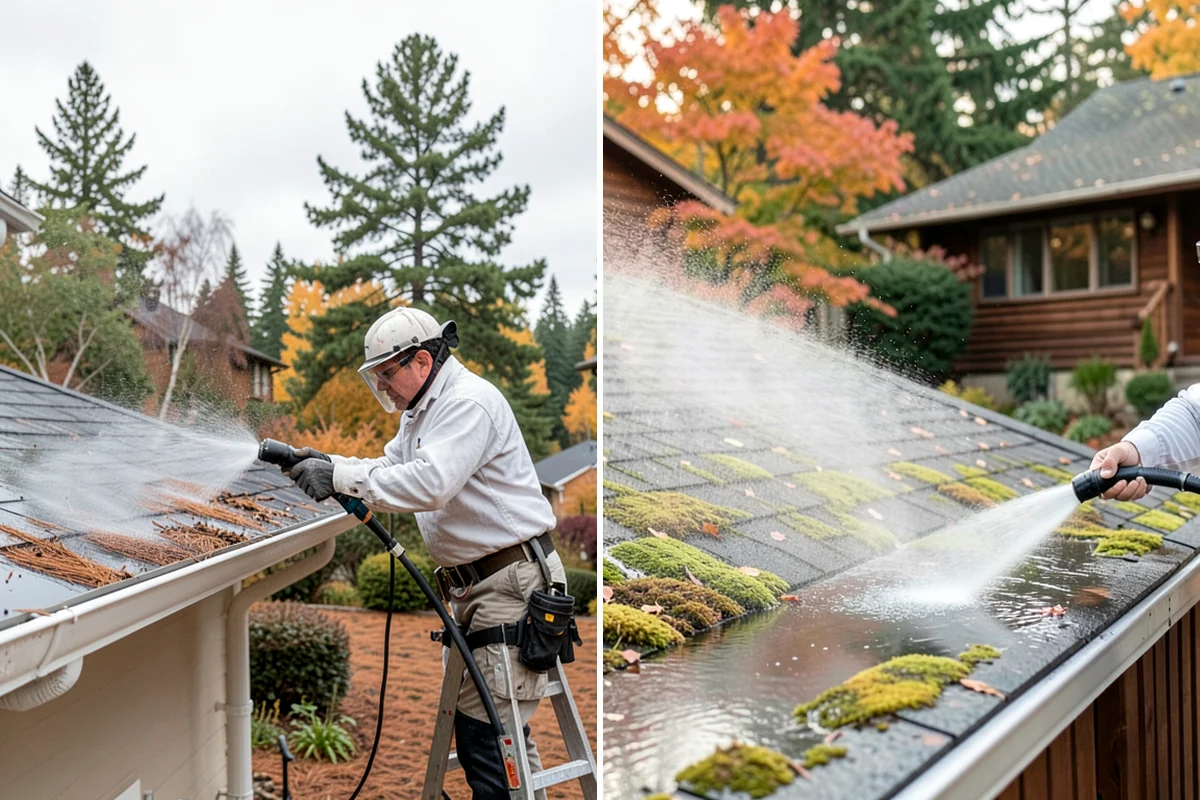 Exterior Stairs Cleaning in Lakewood, Pierce County, WA - Clear debris and inspect steps for damage