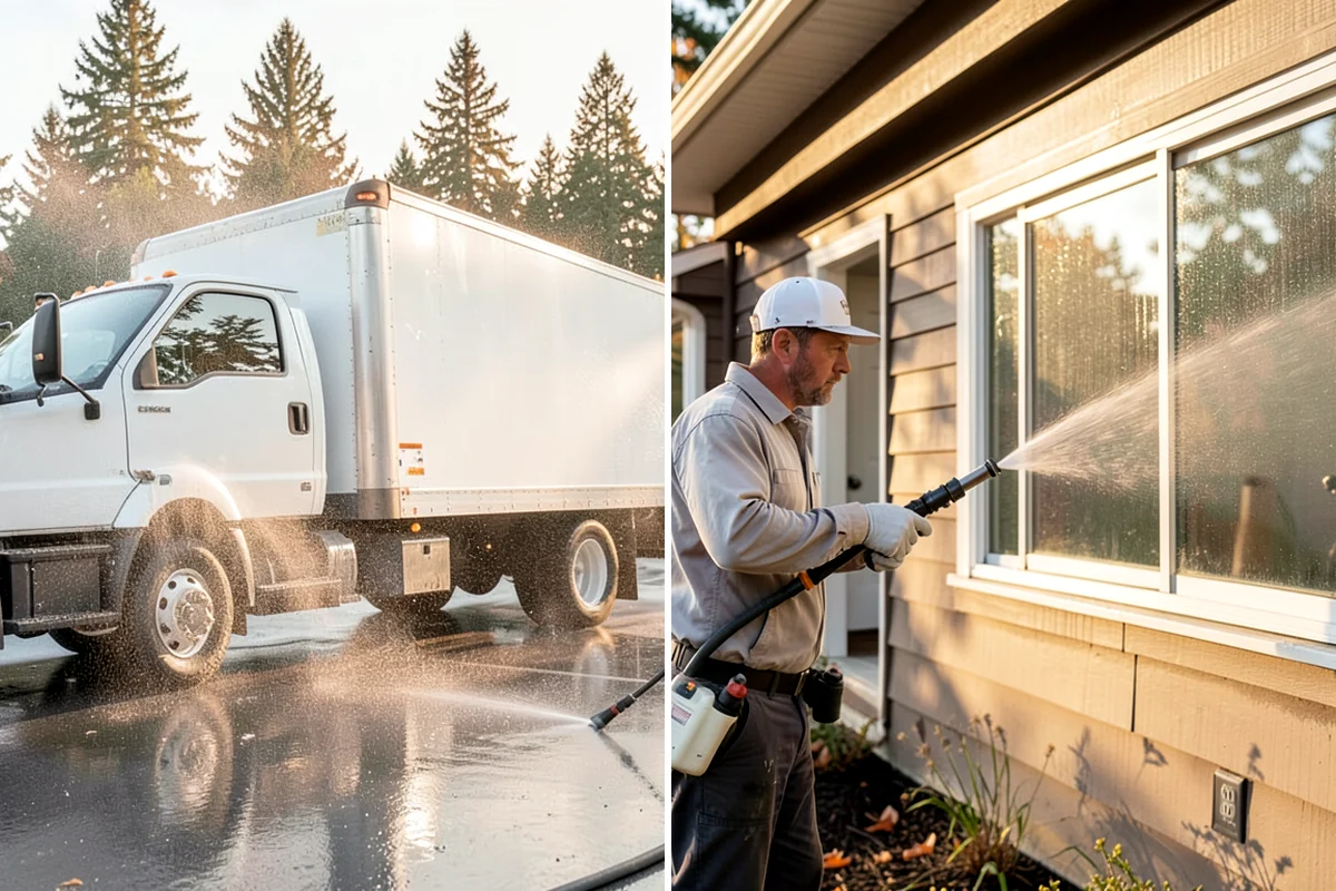 Exterior Stairs Cleaning in Lyman, Skagit County, WA - Clear debris and inspect steps for damage