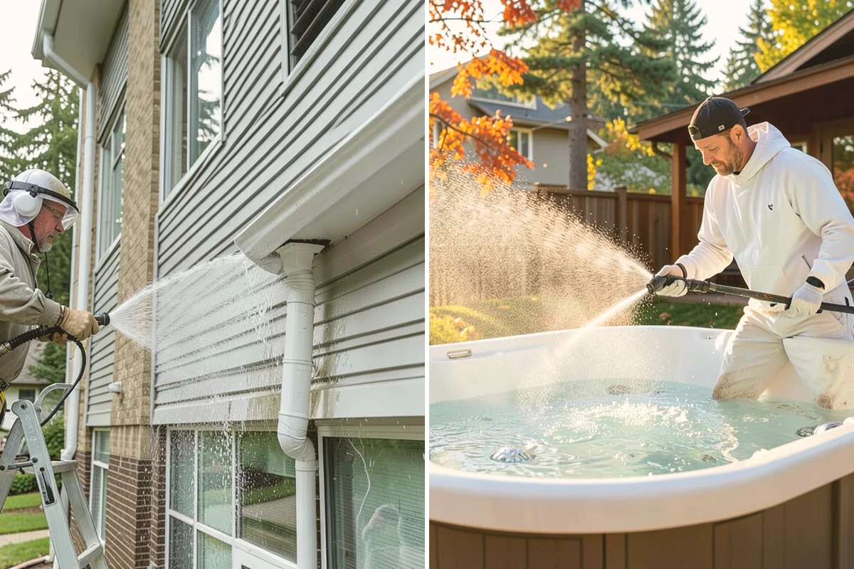 Exterior Stairs Cleaning in Mount Vernon, Skagit County, WA - Clear debris and inspect steps for damage