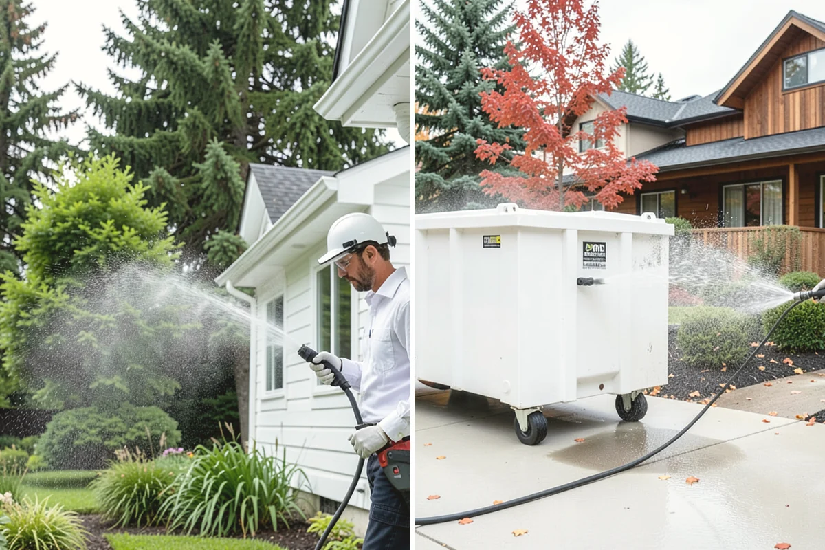 Exterior Stairs Cleaning in Mukilteo, Snohomish County, WA - Clear debris and inspect steps for damage