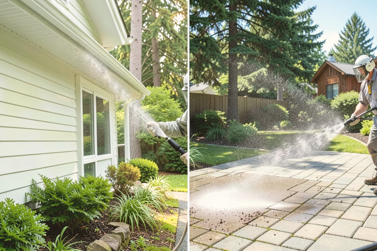 Exterior Wall Cleaning in Index, Snohomish County, WA - Identify the wall material and its cleaning limits