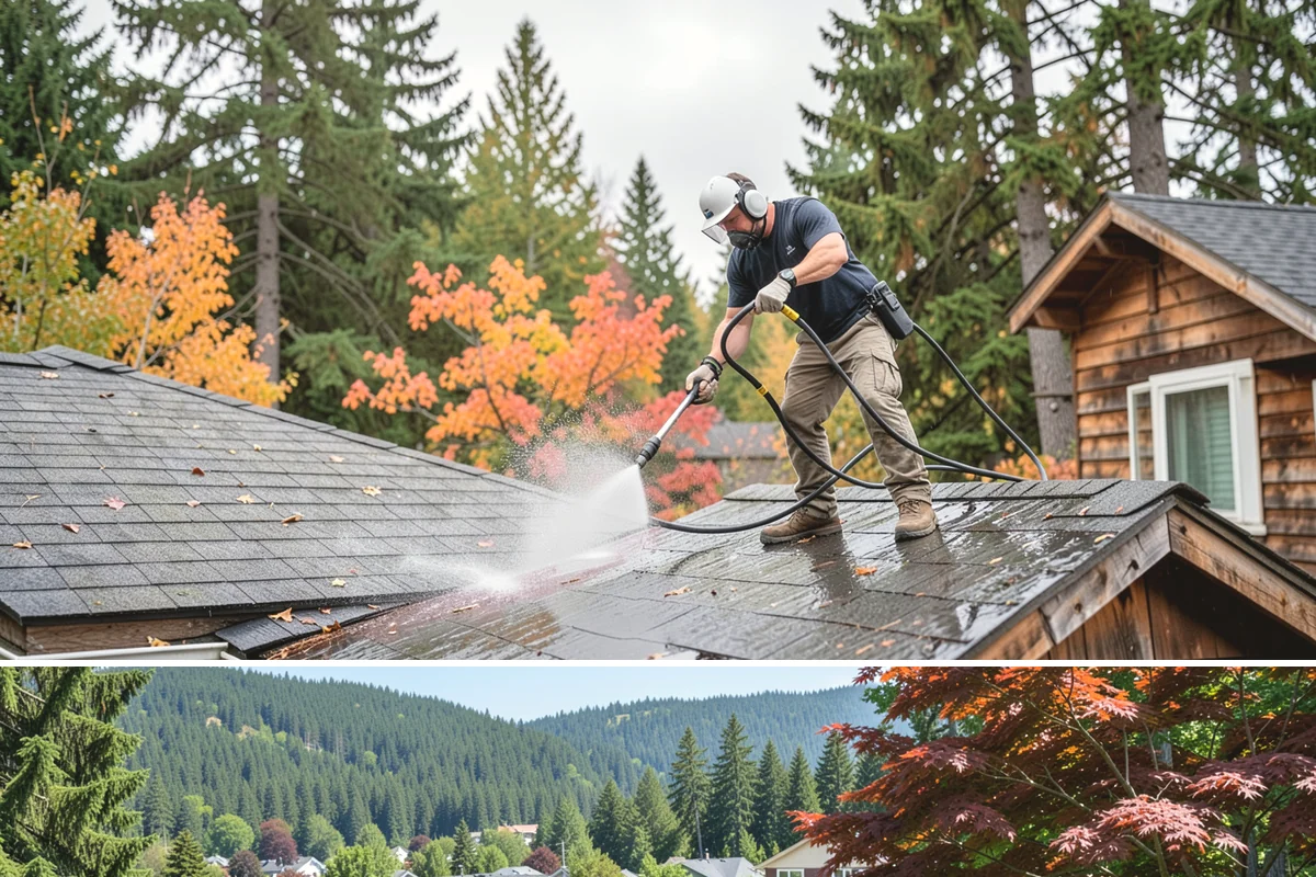 Exterior Wall Cleaning in Index, Snohomish County, WA - Clean in the warmer, drier months so the walls dry evenly and the results hold through the rainy season.