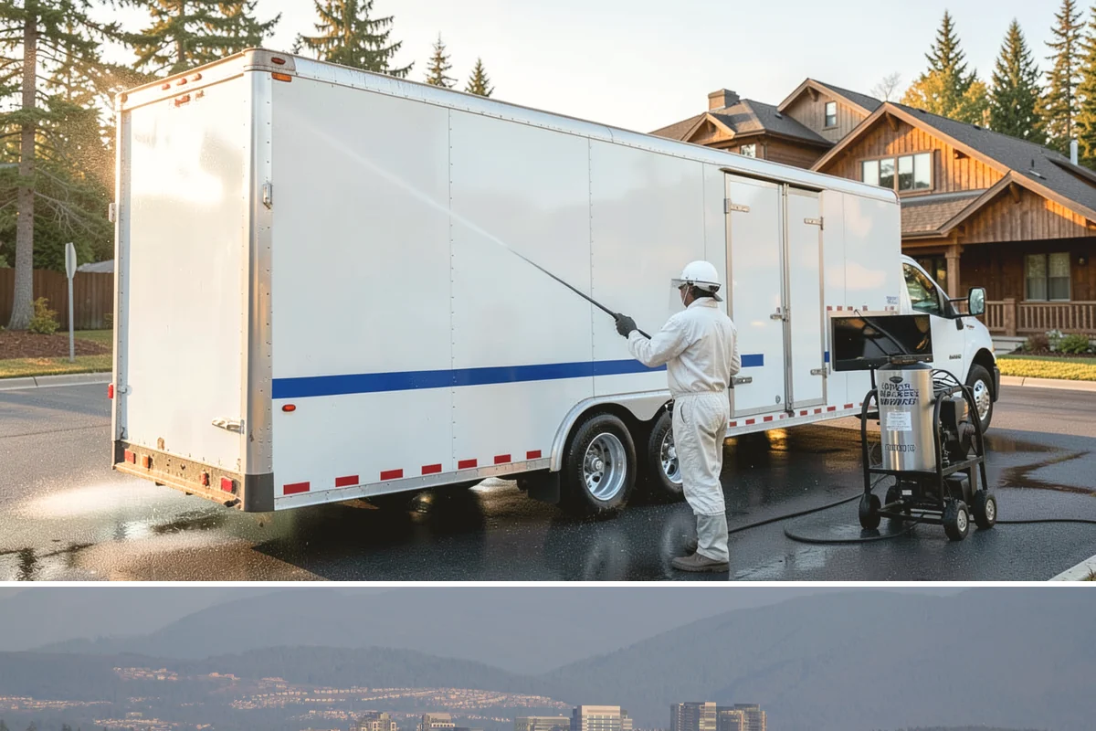 Exterior Wall Cleaning in Medina, King County, WA - Clean in the warmer, drier months so the walls dry evenly and the results hold through the rainy season.