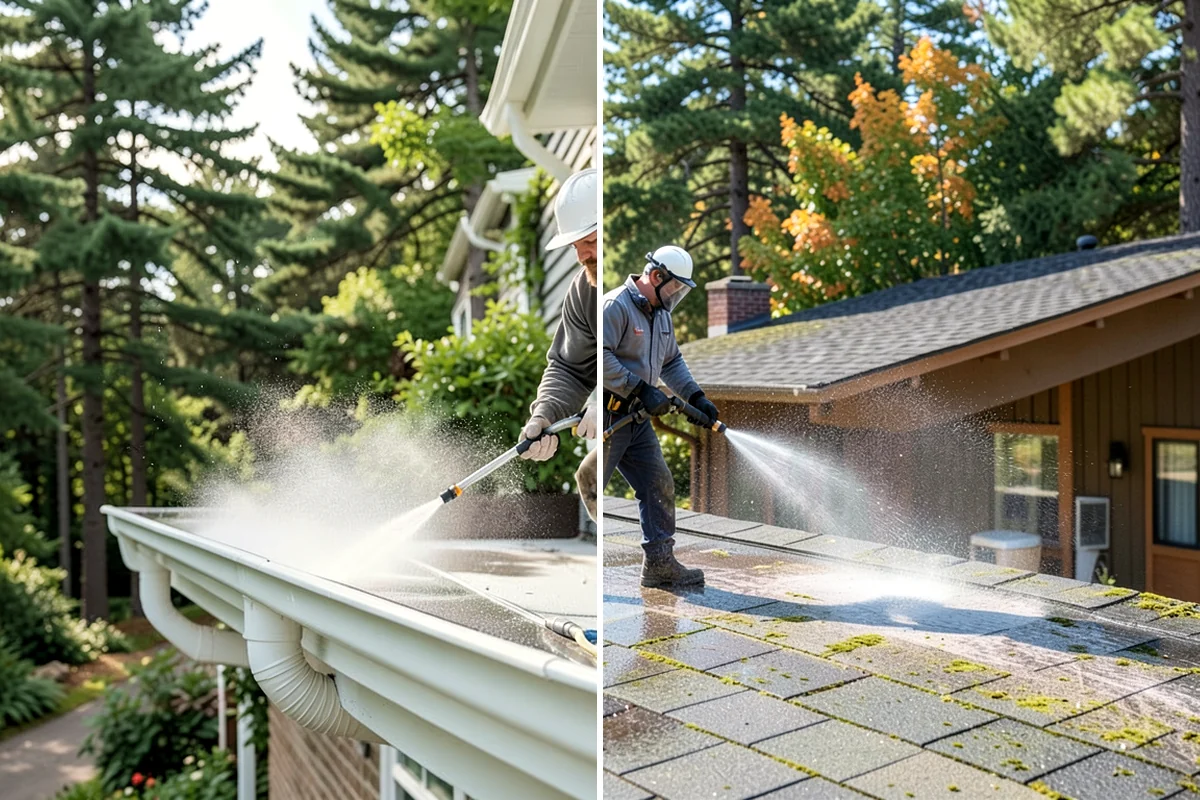Exterior Wall Cleaning in Pacific, King County, WA - Identify the wall material and its cleaning limits
