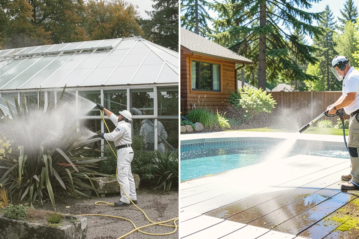 Exterior Wall Cleaning in Sammamish, King County, WA - Identify the wall material and its cleaning limits