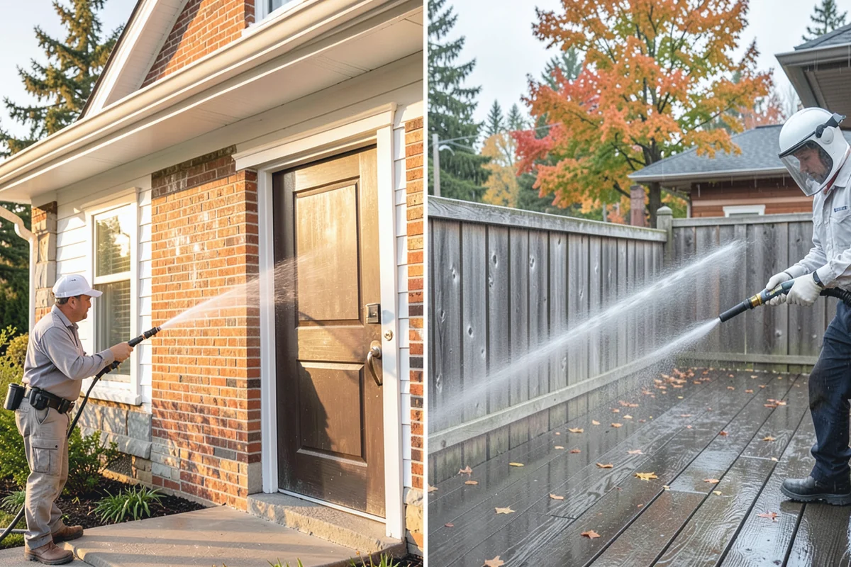 Exterior Wall Cleaning in Skykomish, King County, WA - Identify the wall material and its cleaning limits