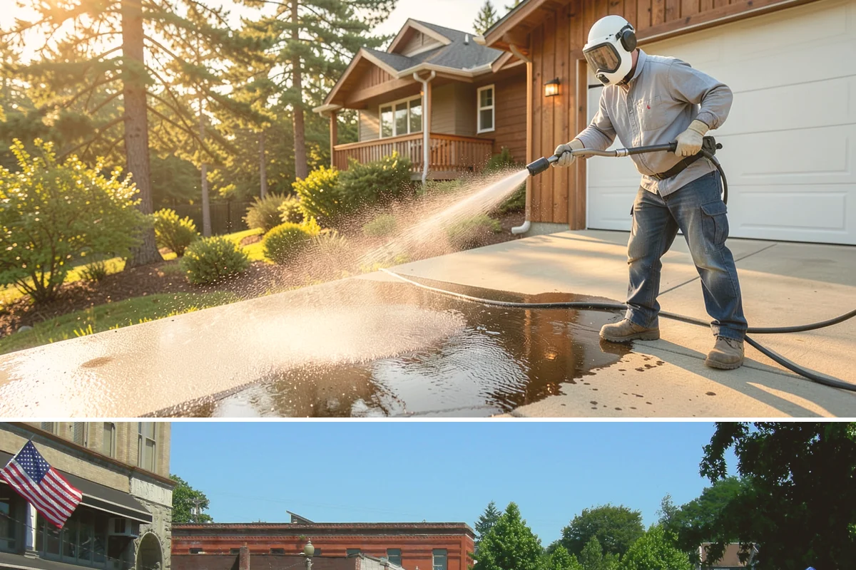 Exterior Wall Cleaning in Snohomish, Snohomish County, WA - Clean in the warmer, drier months so the walls dry evenly and the results hold through the rainy season.