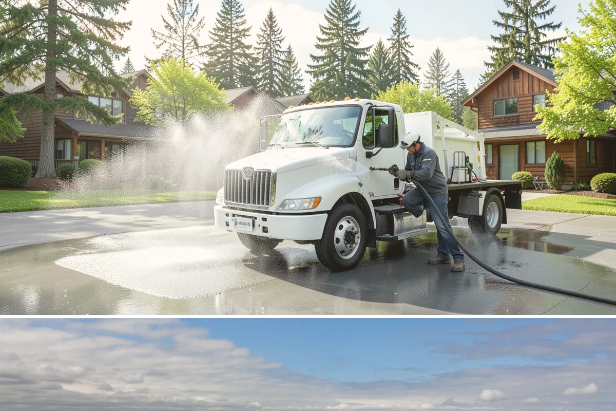 Exterior Wall Cleaning in University Place, Pierce County, WA - Clean in the warmer, drier months so the walls dry evenly and the results hold through the rainy season.