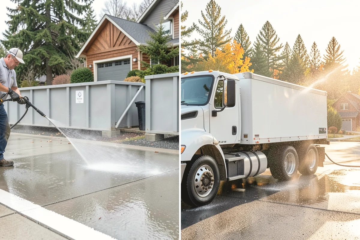 Exterior Wall Cleaning in Yarrow Point, King County, WA - Identify the wall material and its cleaning limits