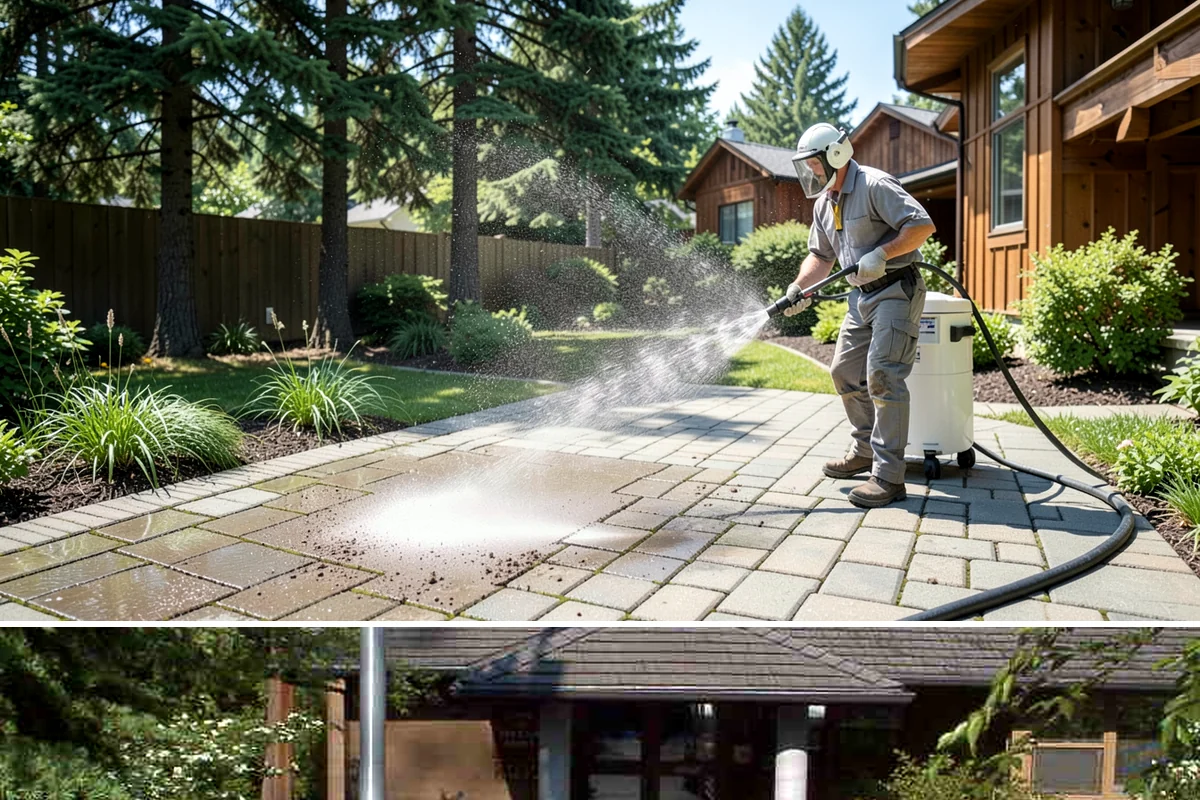 Exterior Wall Cleaning in Yarrow Point, King County, WA - Clean in the warmer, drier months so the walls dry evenly and the results hold through the rainy season.