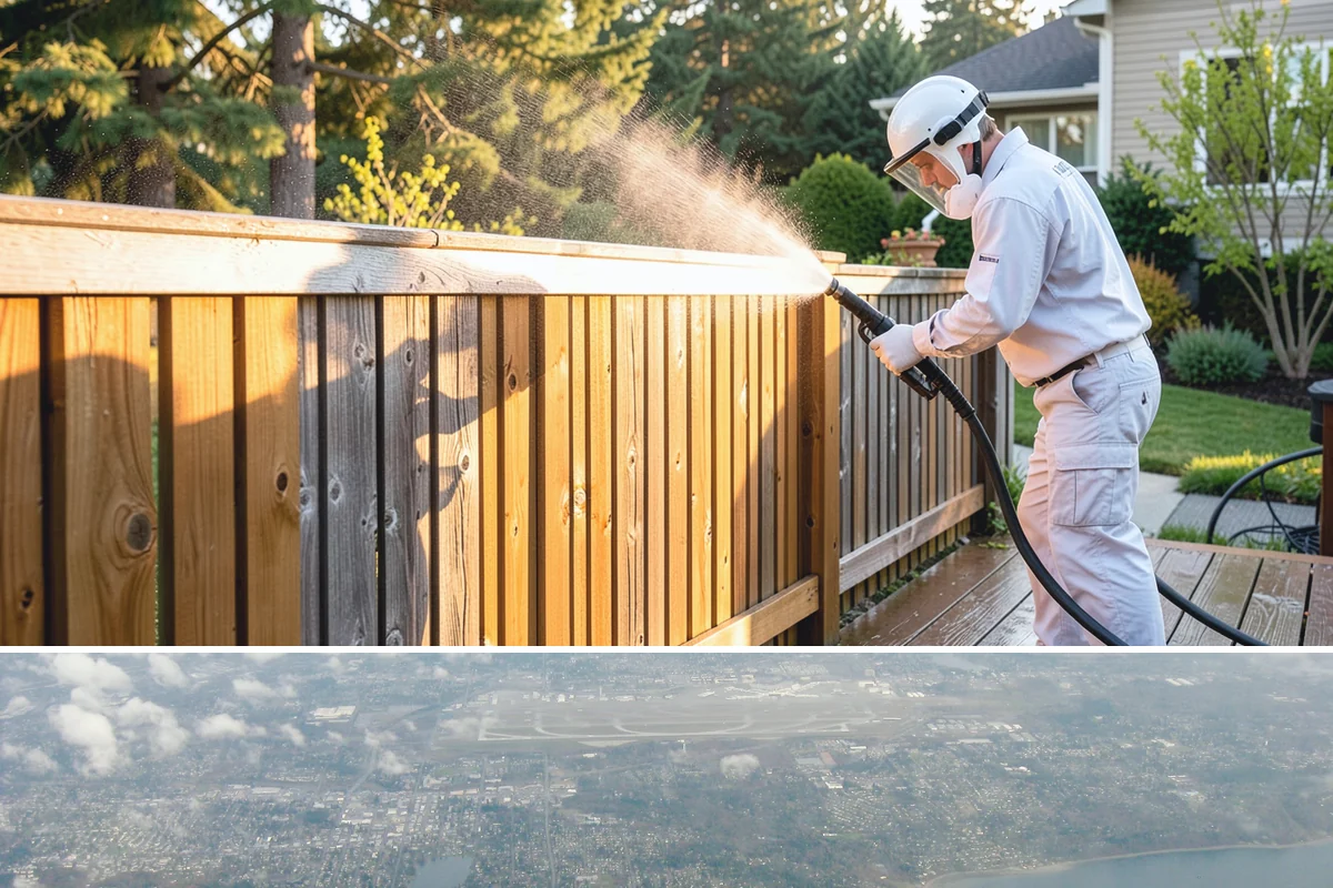 Exterior Window Cleaning in Burien, King County, WA - Spring cleaning clears the winter's spotting and pollen just as brighter days return.
