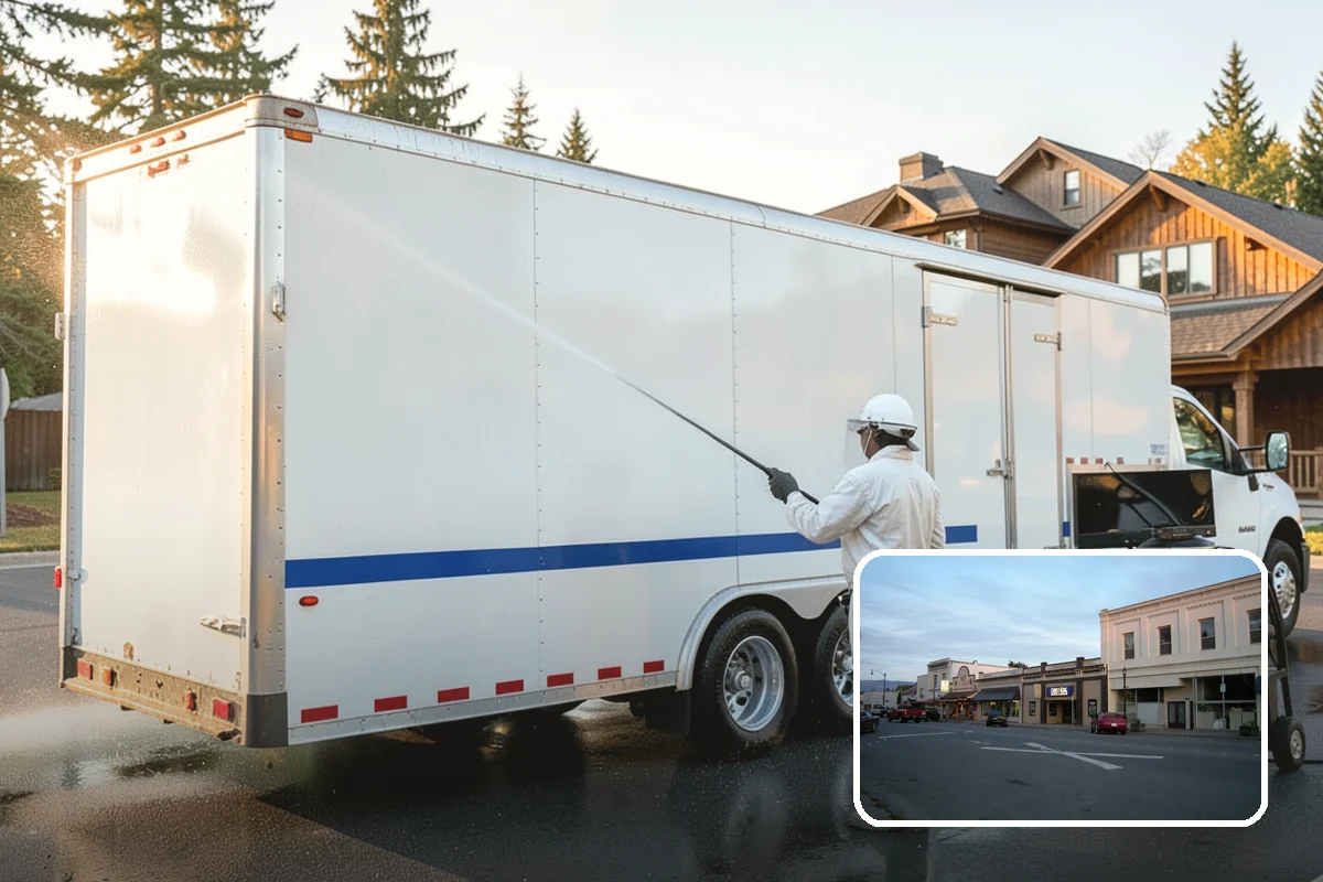 Exterior Window Cleaning in Burlington, Skagit County, WA - Clears pollen, grime, and water spotting from the glass