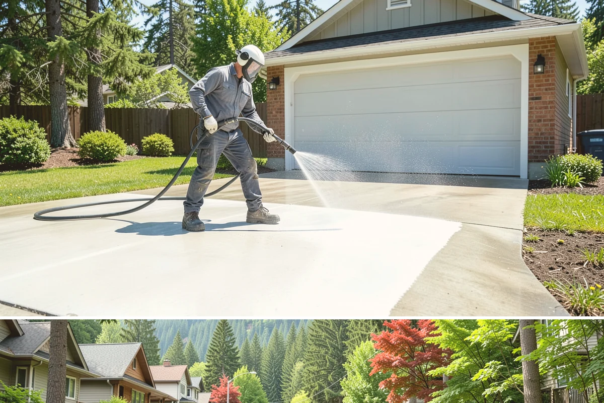 Exterior Window Cleaning in Darrington, Snohomish County, WA - Spring cleaning clears the winter's spotting and pollen just as brighter days return.