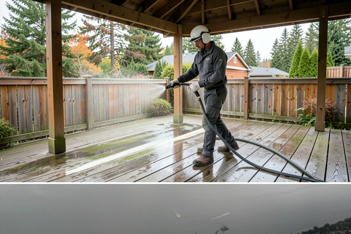 Exterior Window Cleaning in Des Moines, King County, WA - Spring cleaning clears the winter's spotting and pollen just as brighter days return.