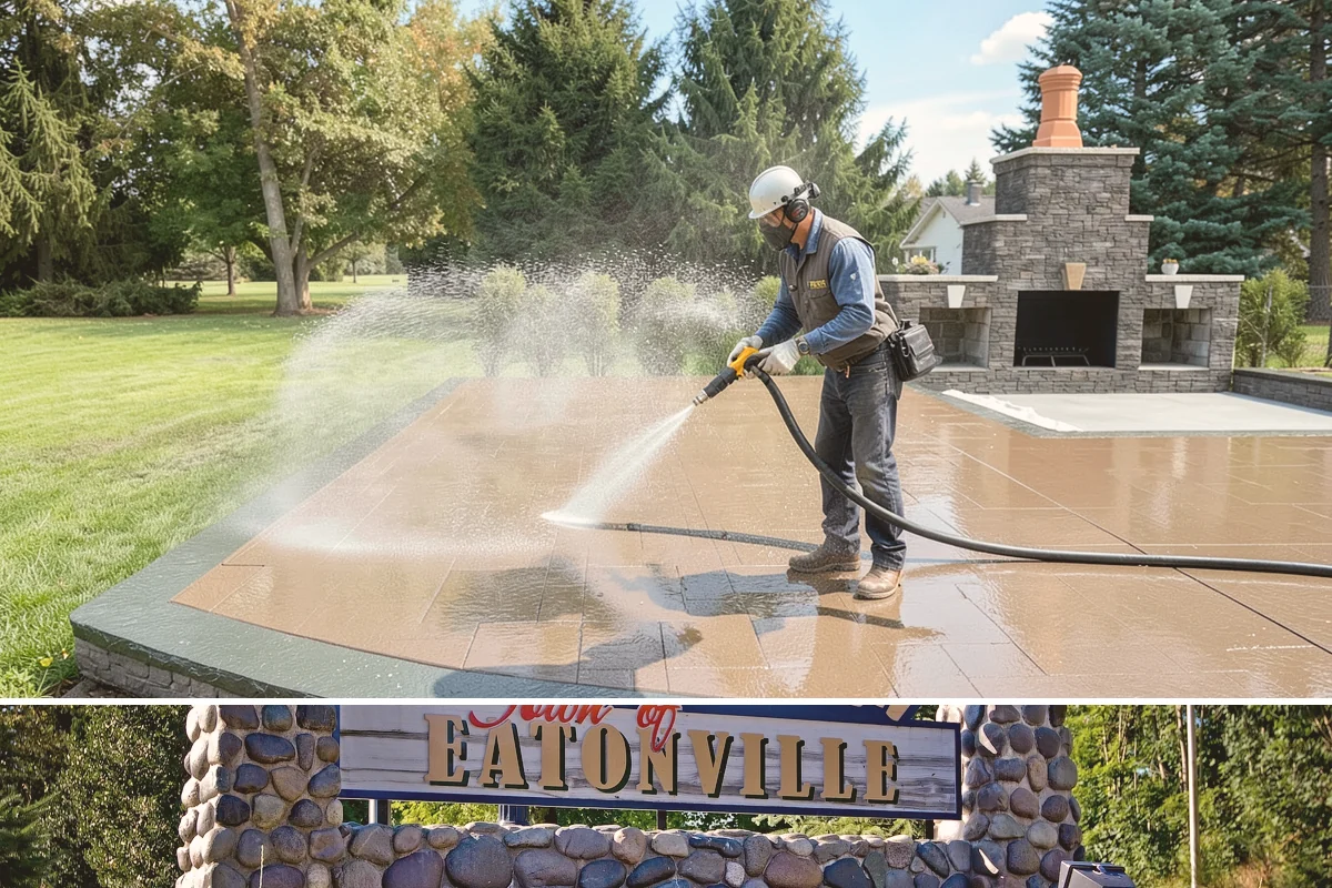 Exterior Window Cleaning in Eatonville, Pierce County, WA - Spring cleaning clears the winter's spotting and pollen just as brighter days return.