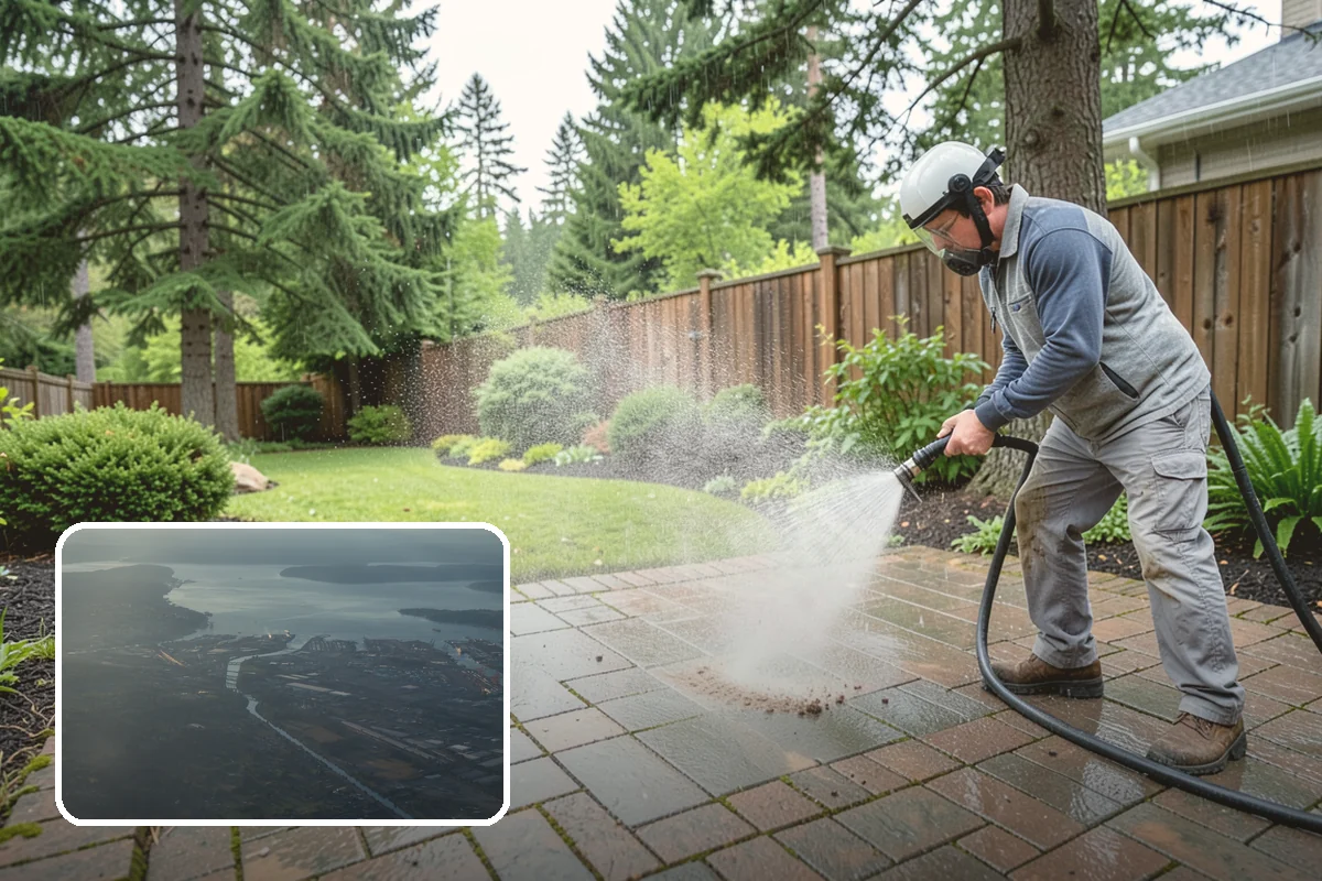Exterior Window Cleaning in Fife, Pierce County, WA - Clears pollen, grime, and water spotting from the glass