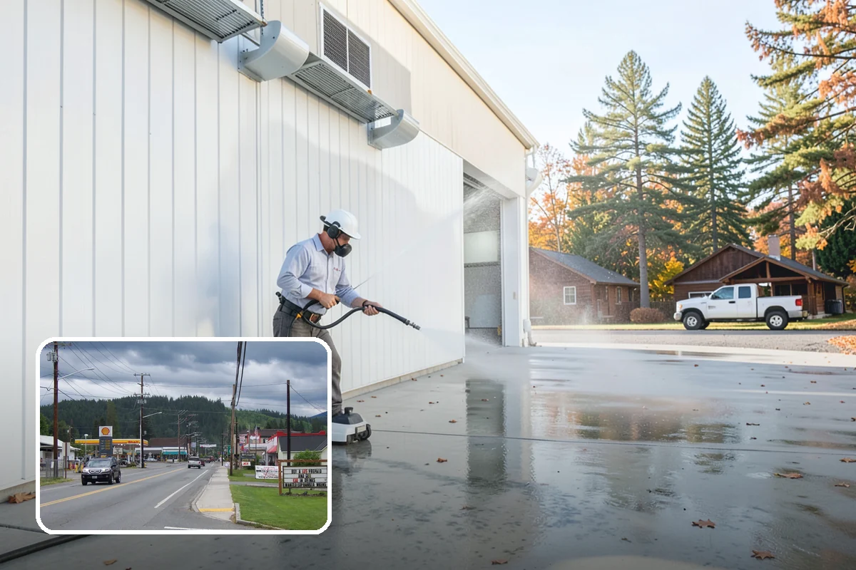Exterior Window Cleaning in Granite Falls, Snohomish County, WA - Clears pollen, grime, and water spotting from the glass
