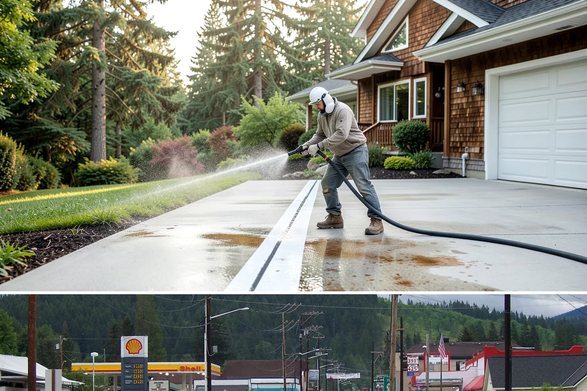 Exterior Window Cleaning in Granite Falls, Snohomish County, WA - Spring cleaning clears the winter's spotting and pollen just as brighter days return.