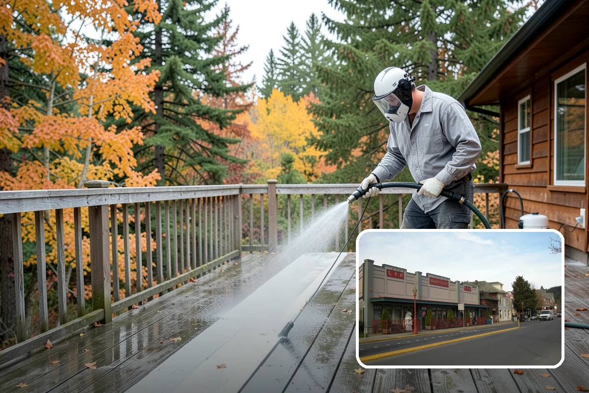 Exterior Window Cleaning in Issaquah, King County, WA - Clears pollen, grime, and water spotting from the glass