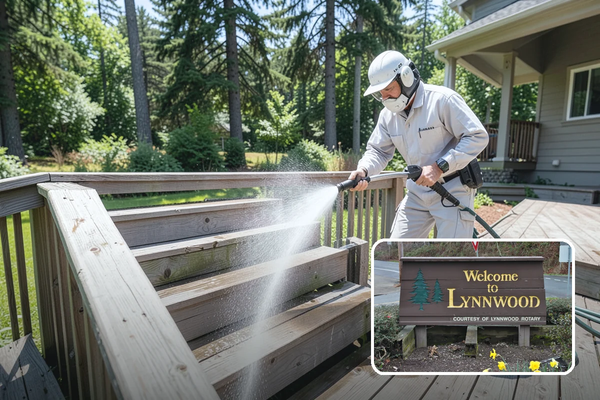 Exterior Window Cleaning in Lynnwood, Snohomish County, WA - Clears pollen, grime, and water spotting from the glass