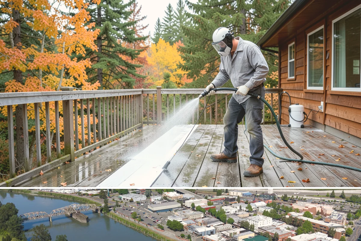 Exterior Window Cleaning in Mount Vernon, Skagit County, WA - Spring cleaning clears the winter's spotting and pollen just as brighter days return.