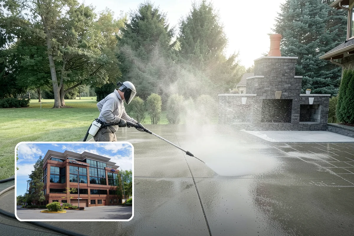 Exterior Window Cleaning in Mountlake Terrace, Snohomish County, WA - Clears pollen, grime, and water spotting from the glass
