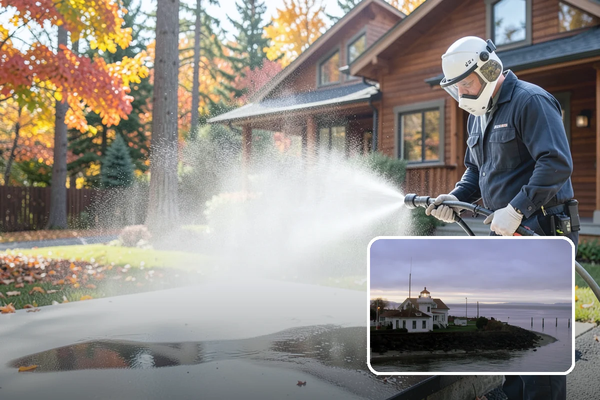 Exterior Window Cleaning in Mukilteo, Snohomish County, WA - Clears pollen, grime, and water spotting from the glass