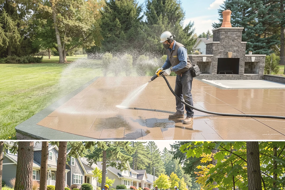 Exterior Window Cleaning in Normandy Park, King County, WA - Spring cleaning clears the winter's spotting and pollen just as brighter days return.