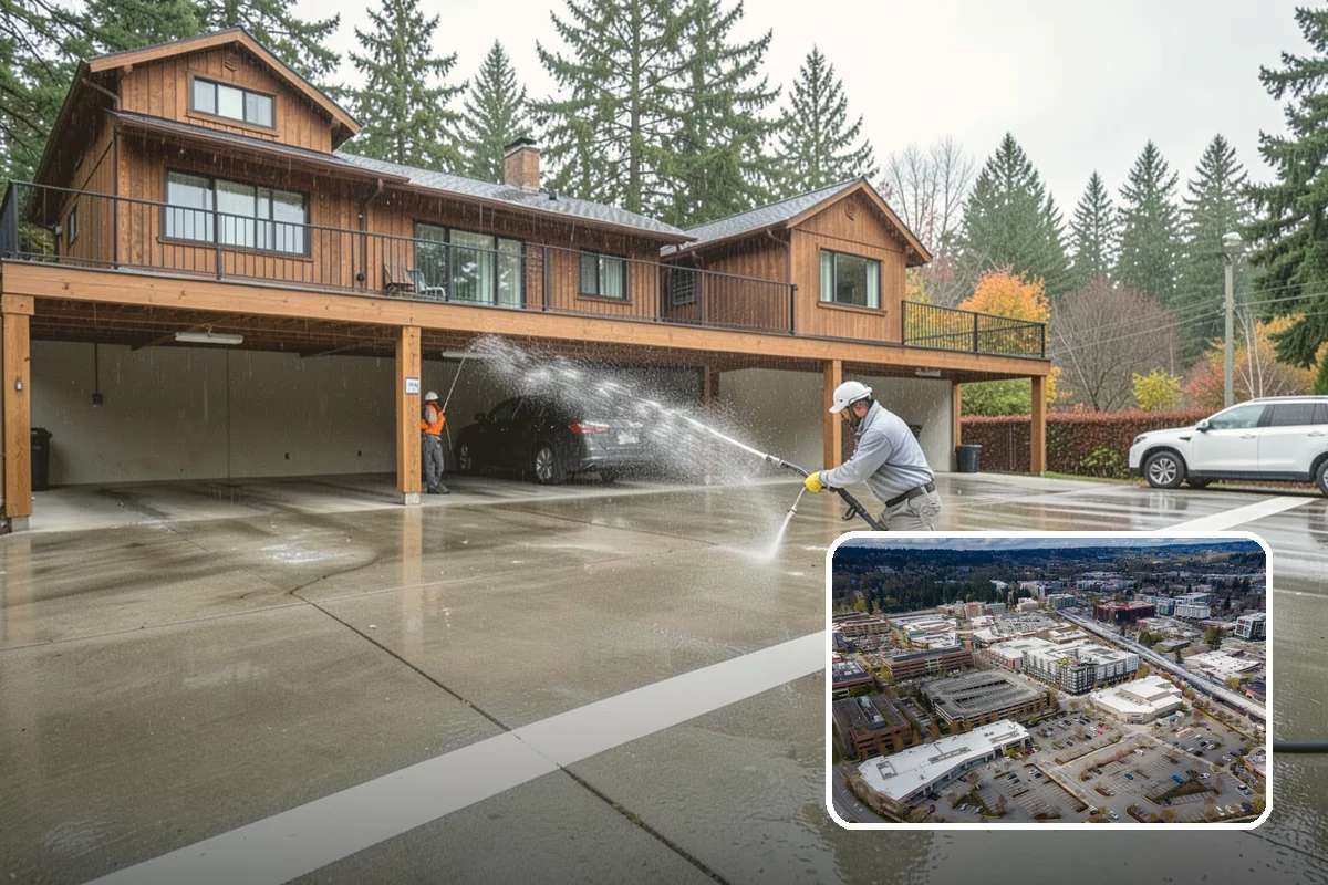 Exterior Window Cleaning in Redmond, King County, WA - Clears pollen, grime, and water spotting from the glass