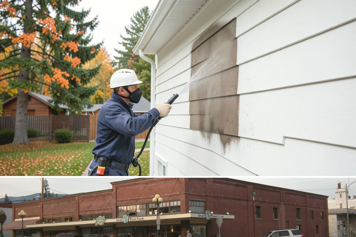 Exterior Window Cleaning in Sedro-Woolley, Skagit County, WA - Spring cleaning clears the winter's spotting and pollen just as brighter days return.