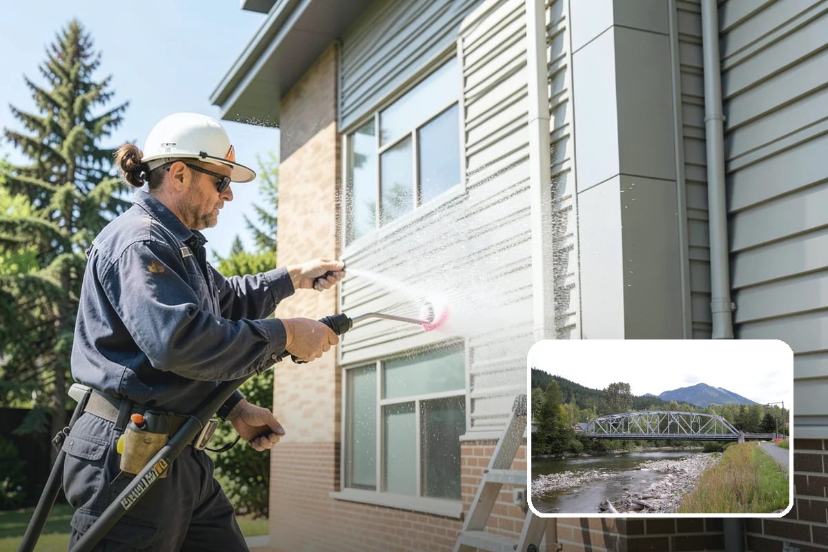 Exterior Window Cleaning in Skykomish, King County, WA - Clears pollen, grime, and water spotting from the glass