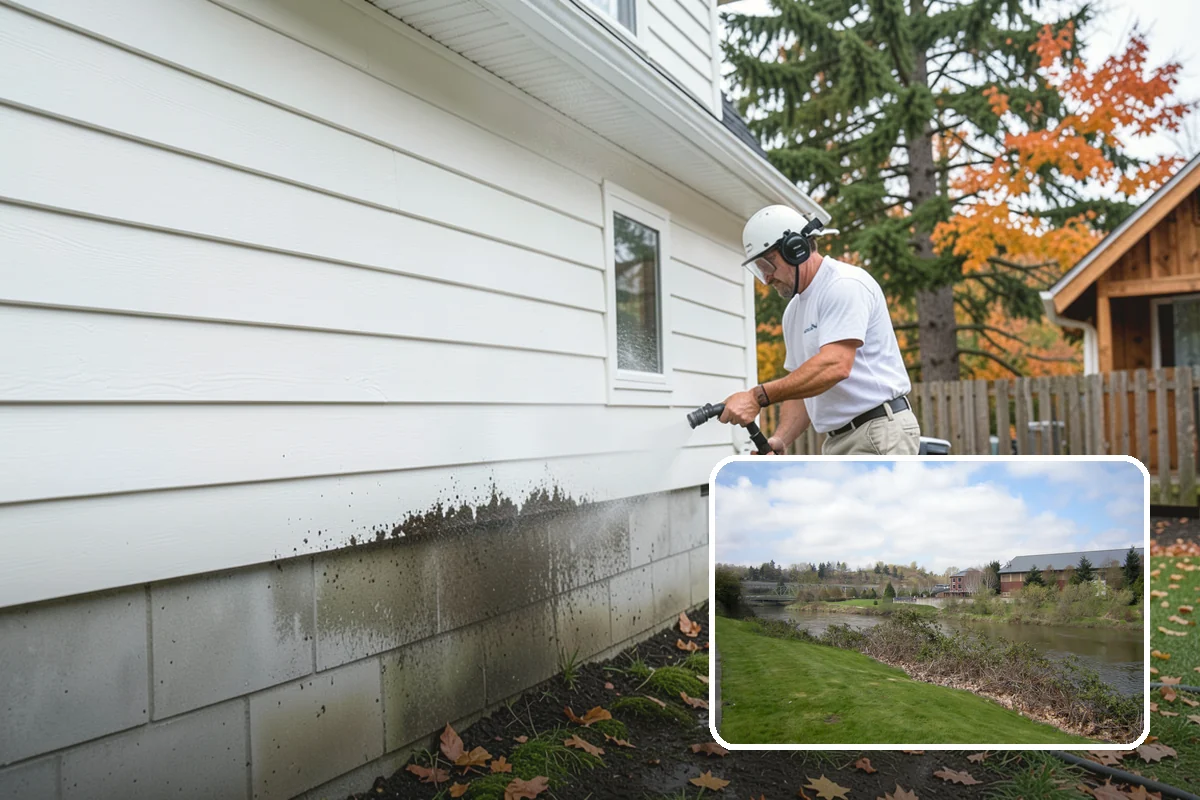 Exterior Window Cleaning in Tukwila, King County, WA - Clears pollen, grime, and water spotting from the glass