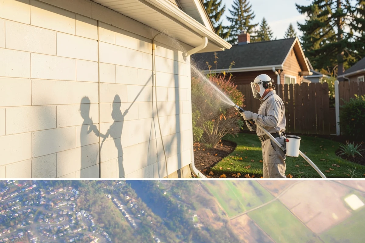 Fall Exterior Cleaning in Algona, King County, WA - September through early November works best, after the summer growing season and before persistent winter rain arrives.