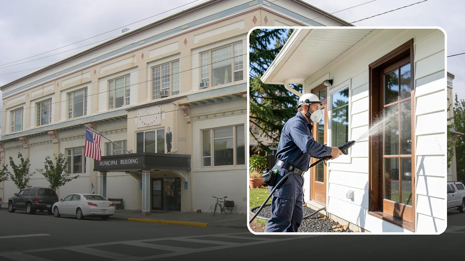 Fall Exterior Cleaning in Anacortes, Skagit County, WA - A fall exterior cleaning removes summer's dust and the first flush of autumn debris before Washington's wet season sets in.