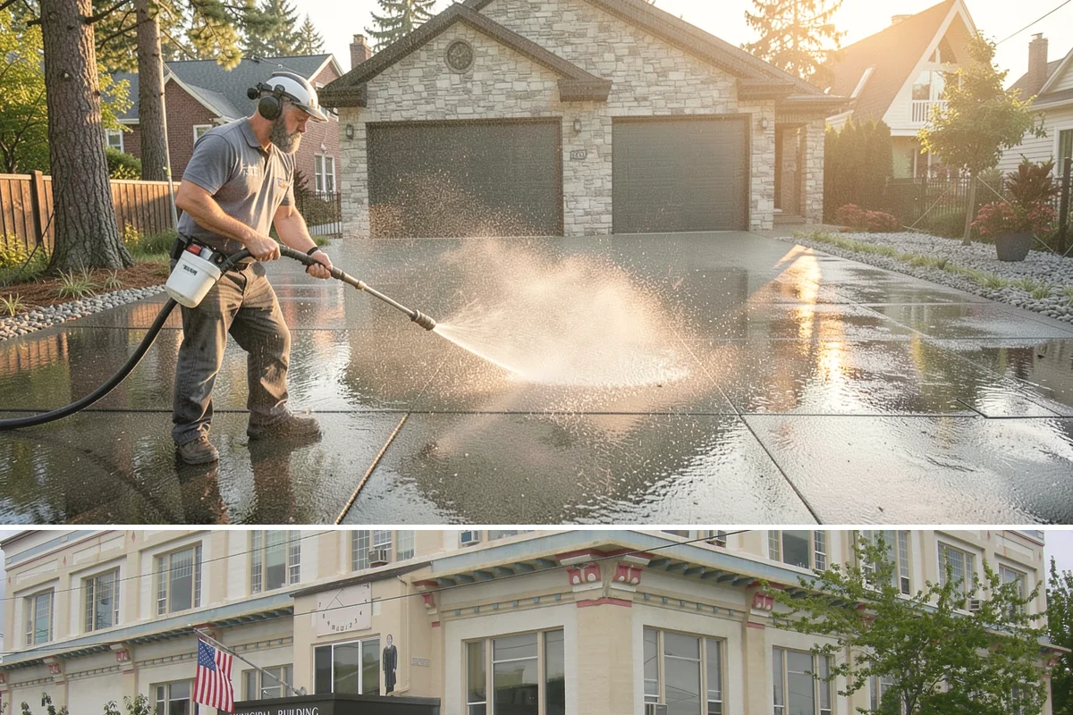 Fall Exterior Cleaning in Anacortes, Skagit County, WA - September through early November works best, after the summer growing season and before persistent winter rain arrives.