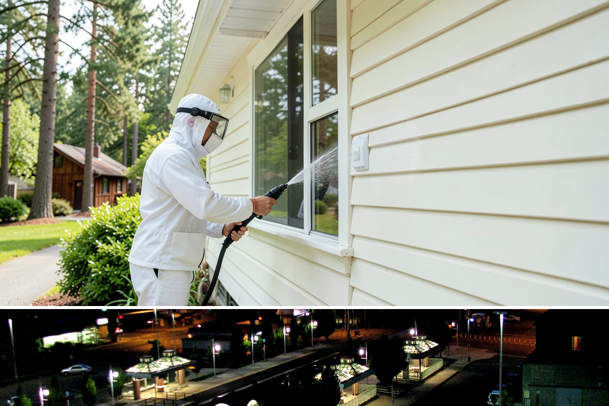 Fall Exterior Cleaning in Auburn, King County, WA - September through early November works best, after the summer growing season and before persistent winter rain arrives.