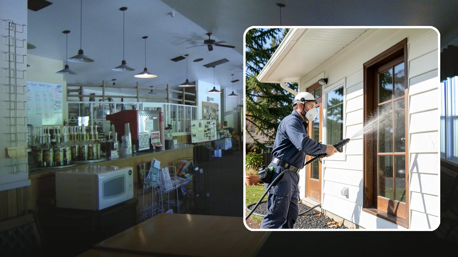 Fall Exterior Cleaning in Black Diamond, King County, WA - A fall exterior cleaning removes summer's dust and the first flush of autumn debris before Washington's wet season sets in.