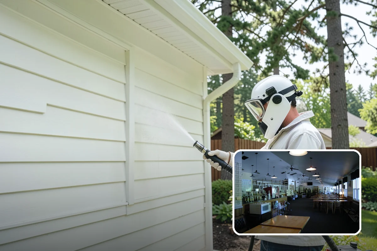 Fall Exterior Cleaning in Black Diamond, King County, WA - Strips away summer dust and the season's early leaf and needle fall