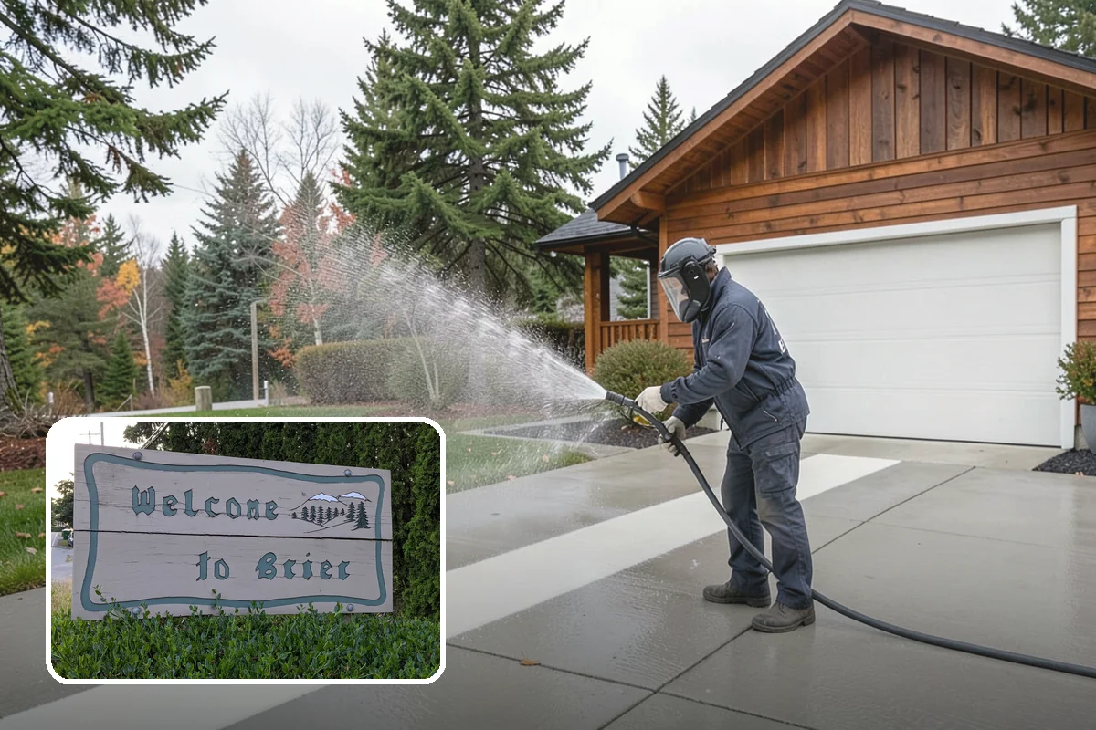 Fall Exterior Cleaning in Brier, Snohomish County, WA - Strips away summer dust and the season's early leaf and needle fall
