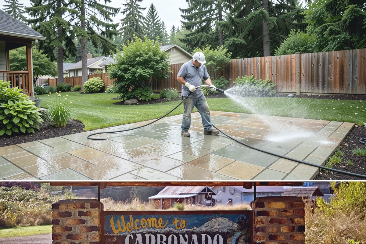 Fall Exterior Cleaning in Carbonado, Pierce County, WA - September through early November works best, after the summer growing season and before persistent winter rain arrives.