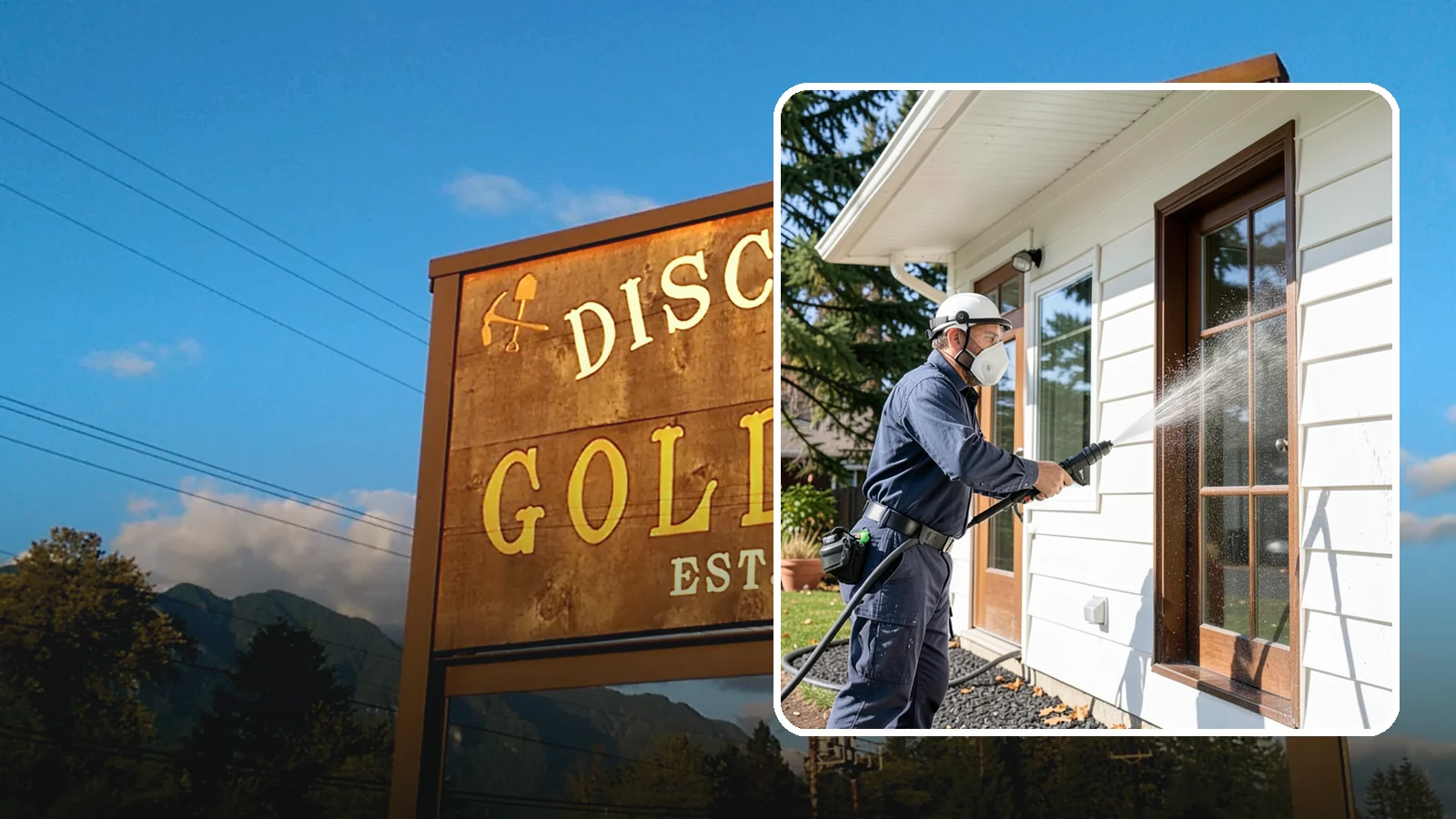 Fall Exterior Cleaning in Gold Bar, Snohomish County, WA - A fall exterior cleaning removes summer's dust and the first flush of autumn debris before Washington's wet season sets in.