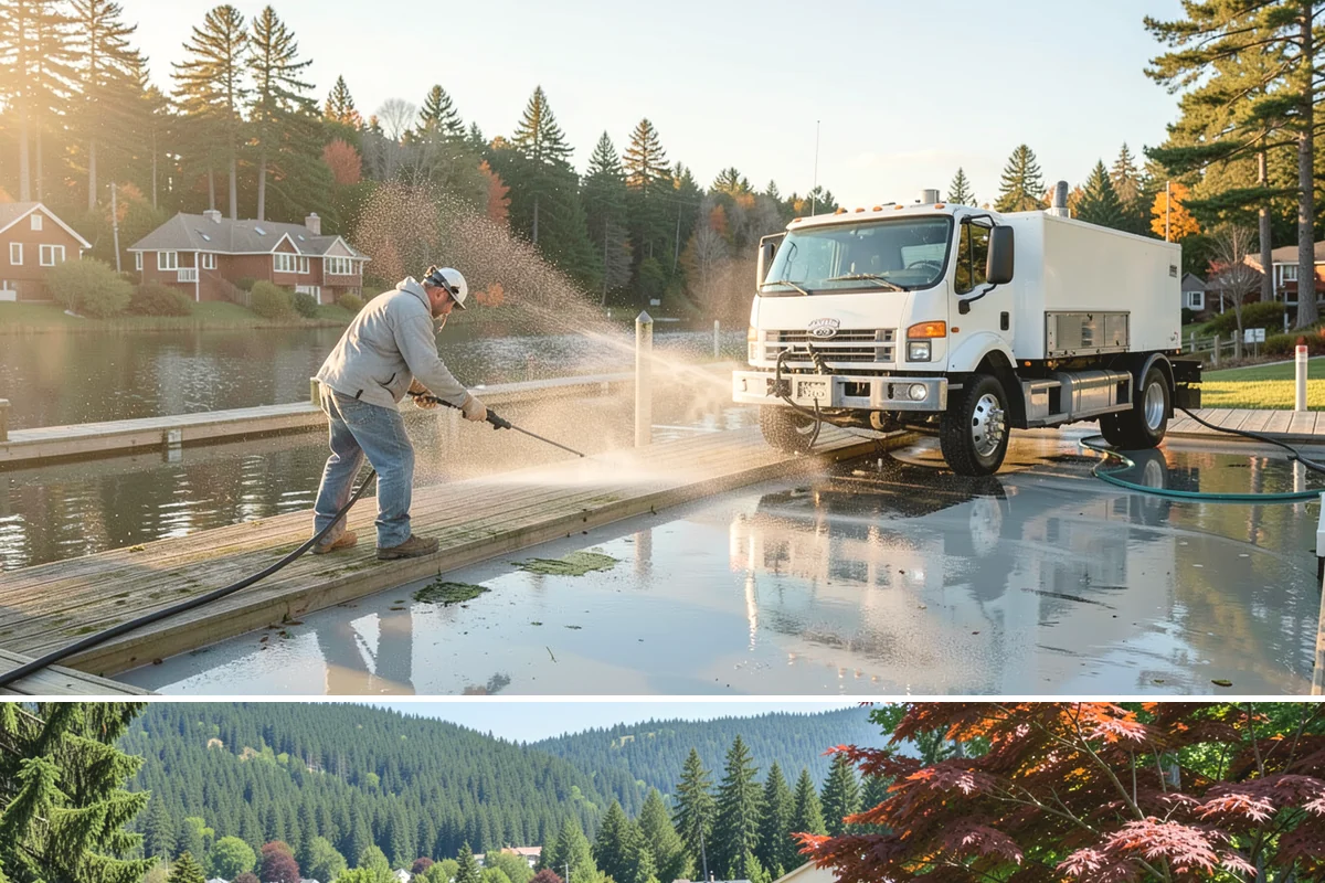 Fall Exterior Cleaning in Index, Snohomish County, WA - September through early November works best, after the summer growing season and before persistent winter rain arrives.