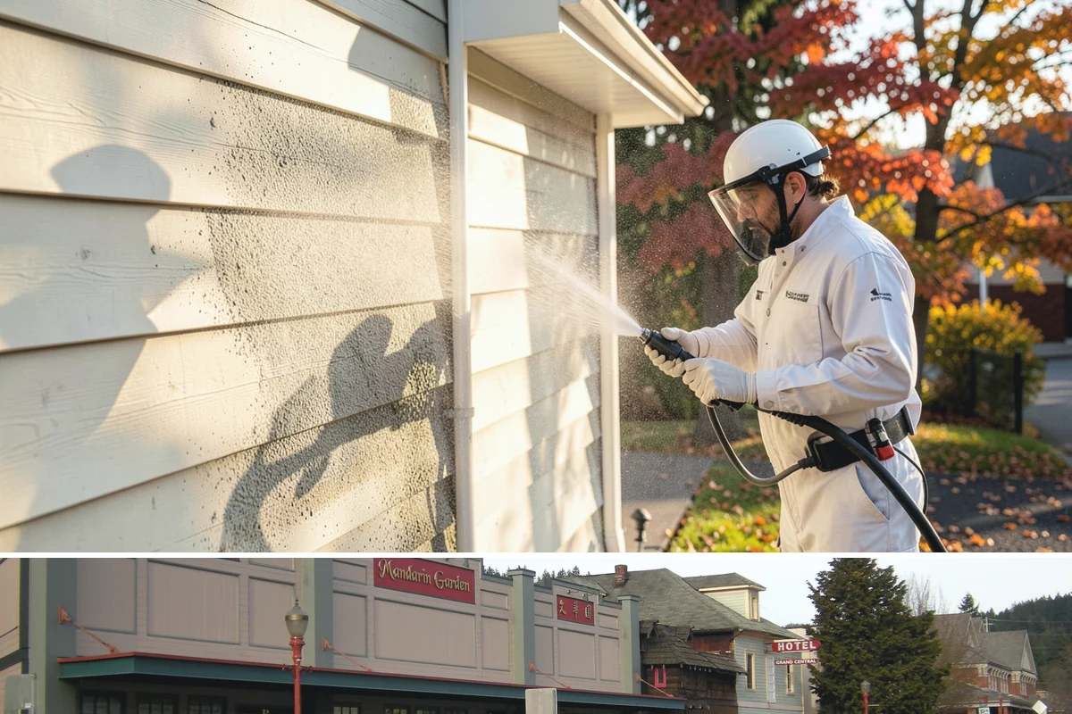 Fall Exterior Cleaning in Issaquah, King County, WA - September through early November works best, after the summer growing season and before persistent winter rain arrives.