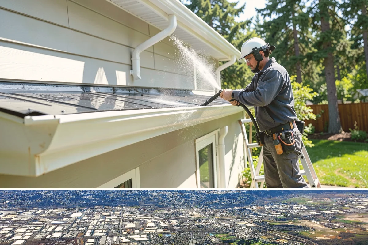 Fall Exterior Cleaning in Kent, King County, WA - September through early November works best, after the summer growing season and before persistent winter rain arrives.