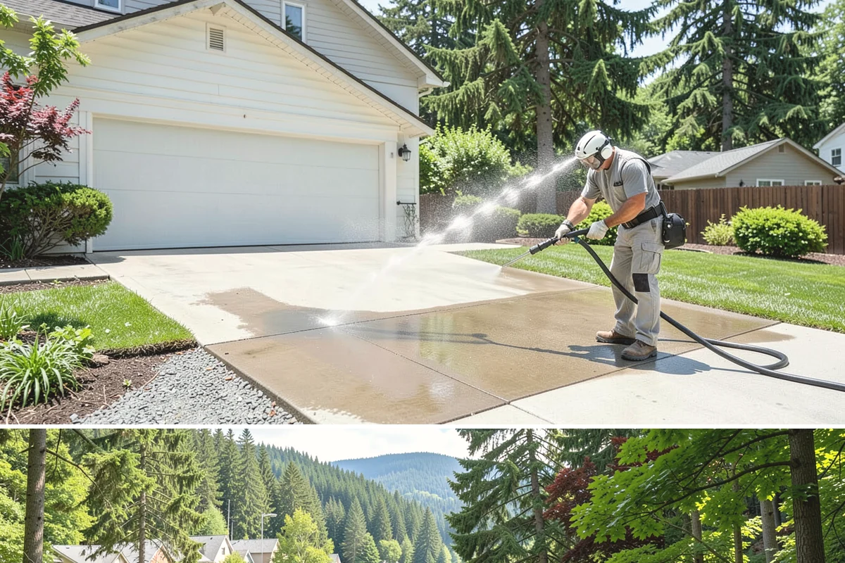 Fall Exterior Cleaning in Lake Forest Park, King County, WA - September through early November works best, after the summer growing season and before persistent winter rain arrives.