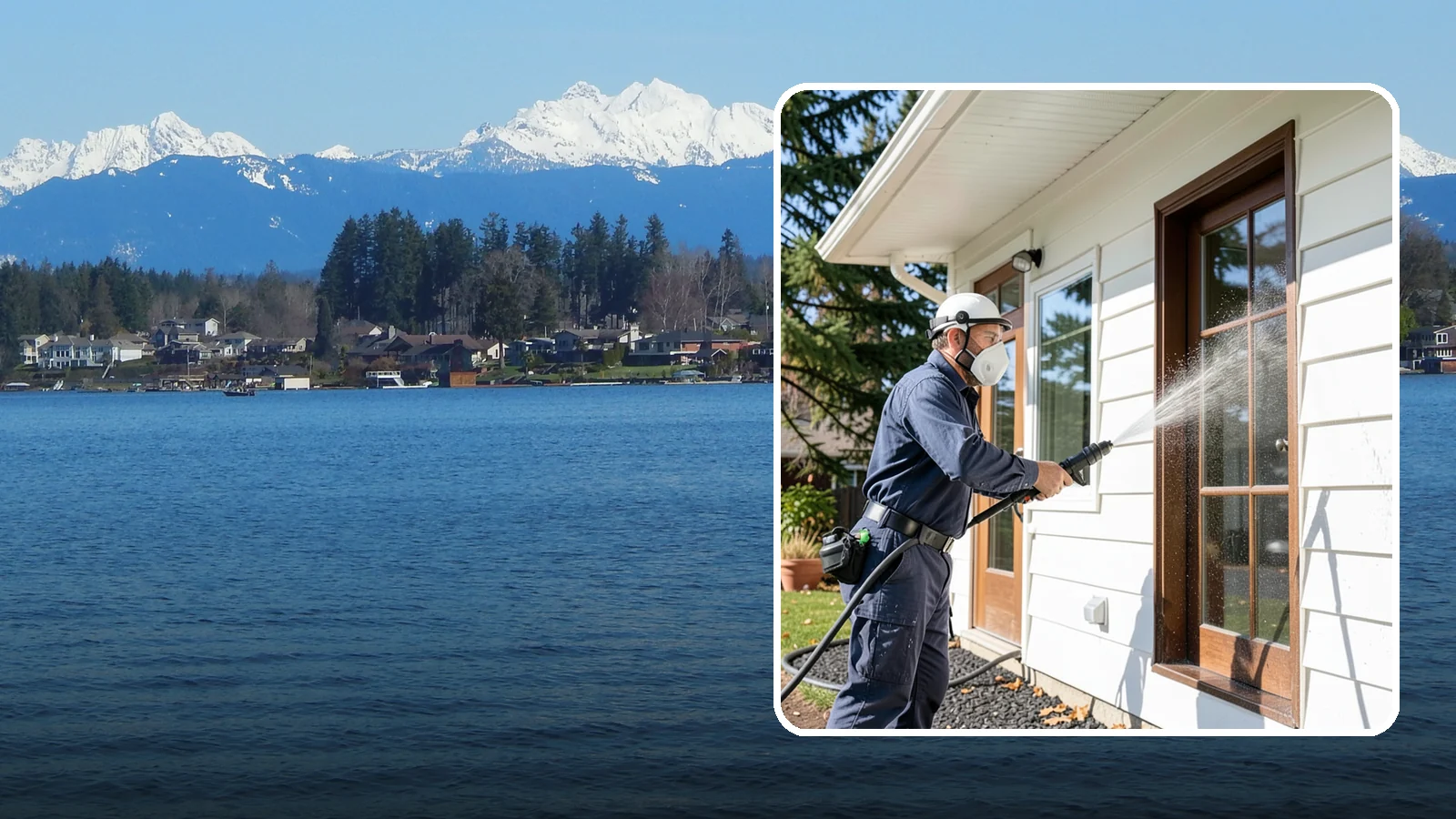 Fall Exterior Cleaning in Lake Stevens, Snohomish County, WA - A fall exterior cleaning removes summer's dust and the first flush of autumn debris before Washington's wet season sets in.