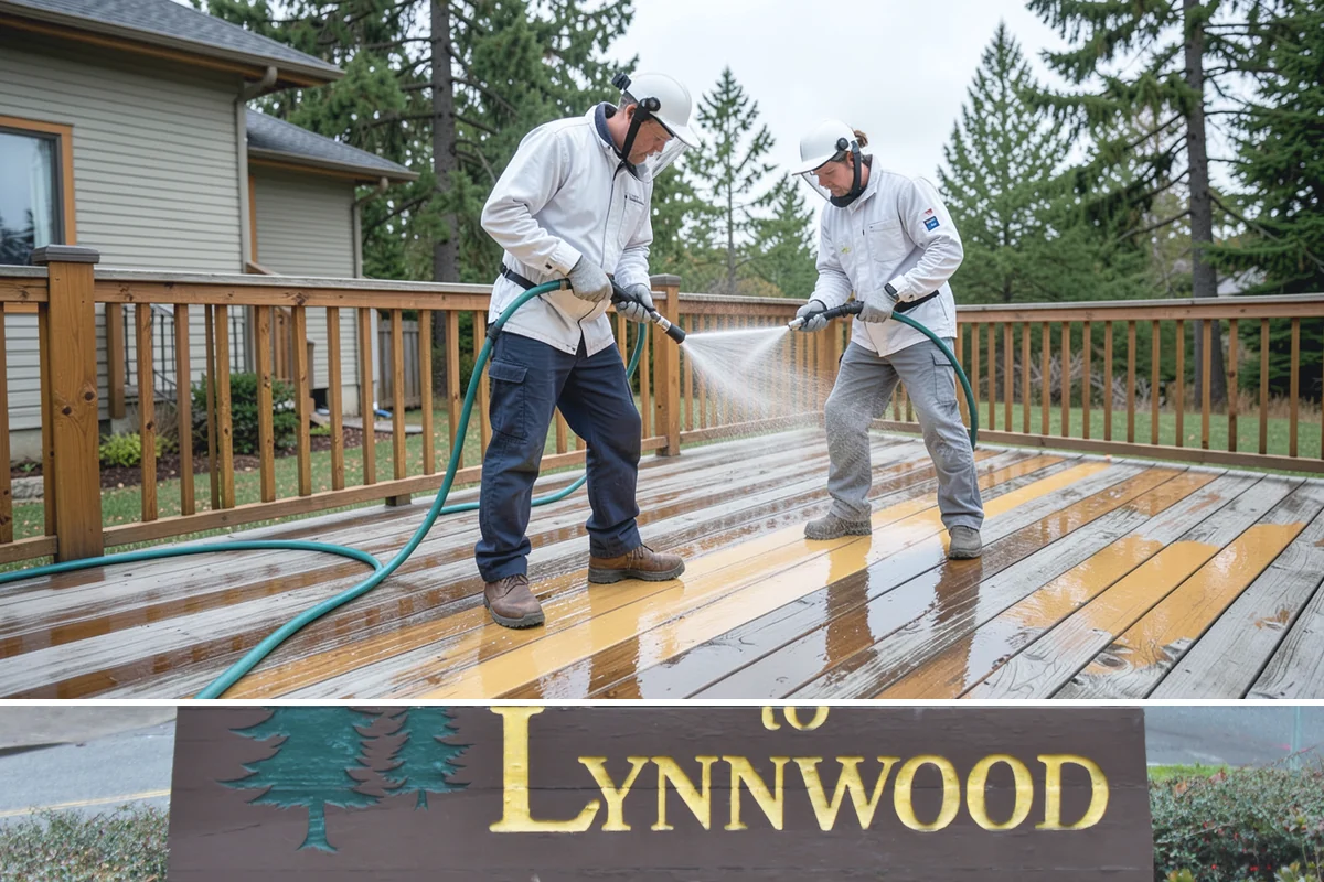 Fall Exterior Cleaning in Lynnwood, Snohomish County, WA - September through early November works best, after the summer growing season and before persistent winter rain arrives.
