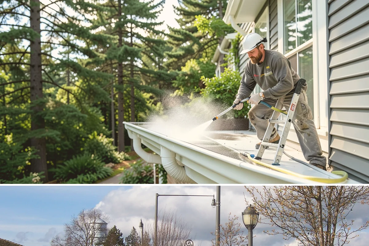 Fall Exterior Cleaning in Marysville, Snohomish County, WA - September through early November works best, after the summer growing season and before persistent winter rain arrives.