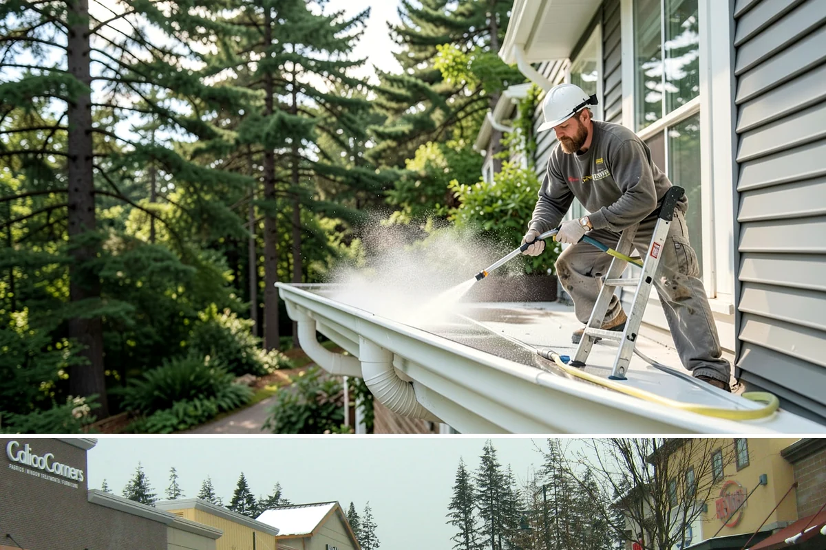 Fall Exterior Cleaning in Mill Creek, Snohomish County, WA - September through early November works best, after the summer growing season and before persistent winter rain arrives.